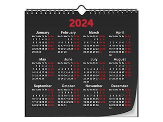 Sienas kalendāri 2024