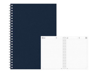 Diary - notebook, Tempo Cardboard, dark blue