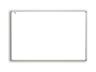 Настенная доска в алюминиевой раме 2x3, 30x45 см, лакированная, белая