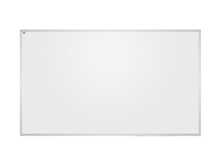 Настенная доска в алюминиевой раме 2x3, 300 x 120 см, лакированная, белая