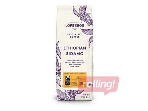 Kafijas pupiņas Lofbergs Ethiopian Sidamo Fairtrade, 500g