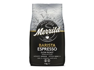 Kafijas pupiņas Merrild Barista Espresso 1kg + AKCIJA! Pērc kafiju un saņem dāvanu!