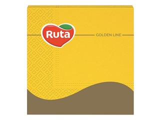 Salvetes Ruta 33x33cm, 20 gab, dzeltenas