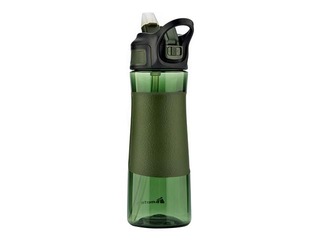 Ūdens pudele ar salmiņu Meteor 670ml, zaļa