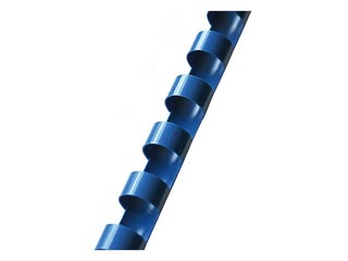 Plastmasas spirāles Argo, 6 mm, 100 gab., zilas