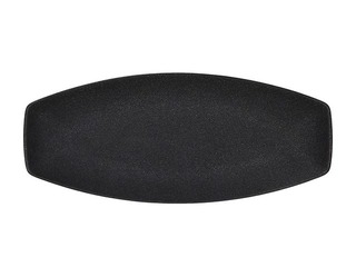 Servēšanas šķīvis JAP, keramikas, 29.5x12.5cm, melns