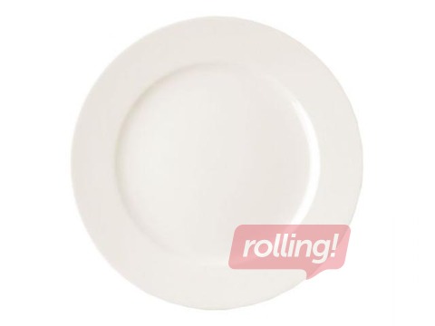 Šķīvis Banquet, porcelāna, ø27cm, balts