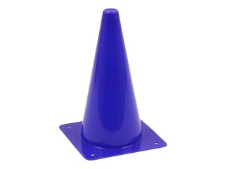 Training cone, 23cm, blue