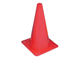 Training cone, 23cm, red