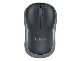 Bezvadu datorpele Logitech M185 melna / pelēka