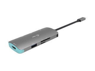 i--tec USB-C Metal Nano Docking Station 1x HDMI 4K Ultra HD 30Hz 3x USB 3.0 1x PD