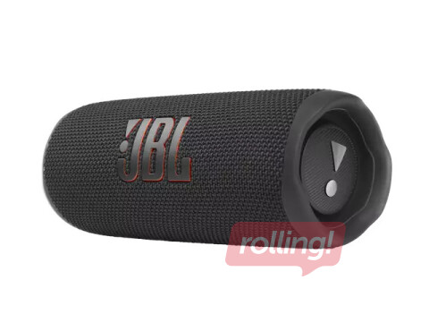 Bezvadu Skaļrunis JBL Flip 6, Black, IPX7 Waterproof