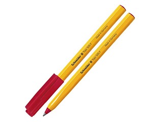 Lodīšu pildspalva Schneider, 505 F, sarkana