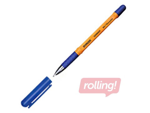 Lodīšu pildspalva Stanger Softgrip, 0.7mm, zila