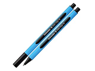 Lodīšu pildspalva Schneider Slider Edge F, 0.7mm, melna