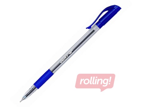 Lodīšu pildspalva Unimax Dart GP Clear, 0.7mm, zila