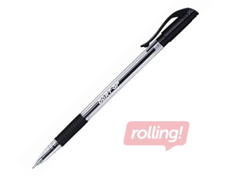 Lodīšu pildspalva Unimax Dart GP Clear, 0.7 mm, melna