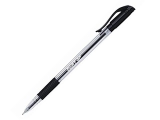 Lodīšu pildspalva Unimax Dart GP Clear, 0.7 mm, melna