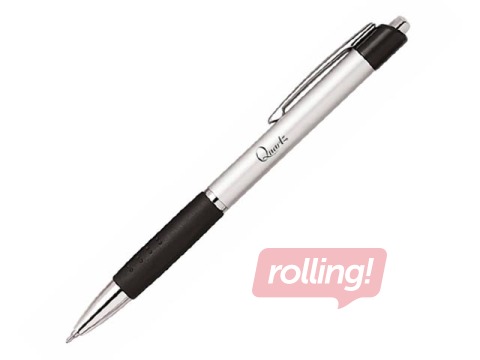 Lodīšu pildspalva Unimax Quartz, 0.7 mm, balts korpuss, zila