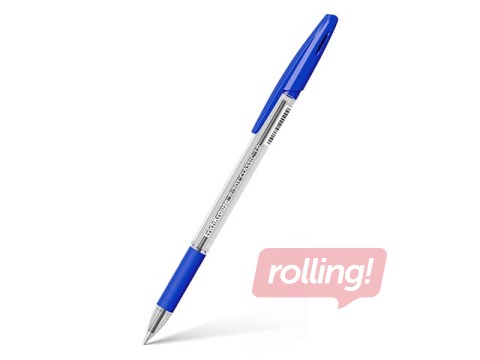 Lodīšu pildspalva ErichKrause R-301 Classic Stick&Grip, 1mm, zila
