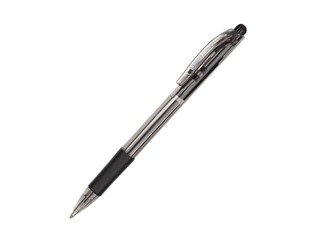 Lodīšu pildspalva Pentel, BK-417, 0.7 mm, melna