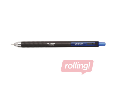 Lodīšu pildspalva Unomax Ultron Presto, 0.7mm, zila