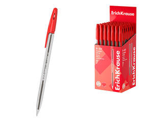 Lodīšu pildspalva Erich Krause, R-301, Classic, sarkana, 1mm