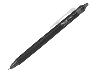 Pildspalva rollers Pilot Frixion Clicker, dzēšama, 0.5mm melna tinte