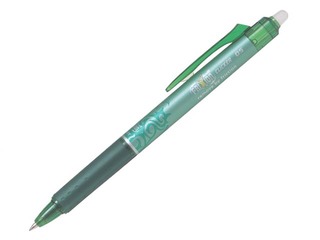 Pildspalva rollers Pilot Frixion Clicker, dzēšama, 0.5 mm, zaļa tinte