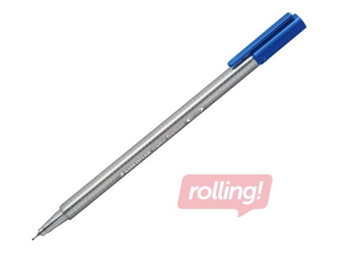 Flomāsterpildspalva Staedtler Triplus fineliner,  0.3mm, zila
