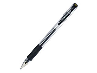 Gēla pildspalva UNI UM-151 Signo DX, 0.38mm, melna
