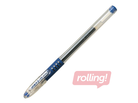Gēla pildspalva PILOT G-1 GRIP, zila tinte, 0.7mm