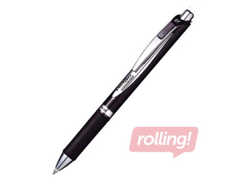 Gēla pildspalva Pentel Energel Permanent BLP-77, automātiska, 0.7mm, zila