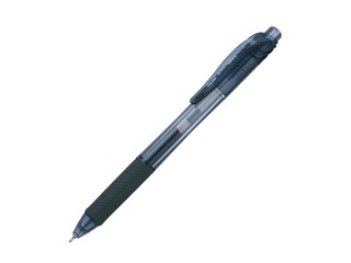 Gēla pildspalva Pentel Energel-X, automātiska, 0.5 mm, melna