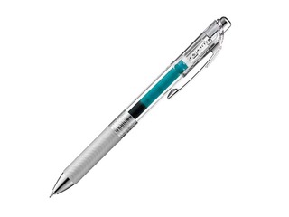 Gēla pildspalva Pentel Energel Pure, automātiska, 0.5 mm, tirkīza