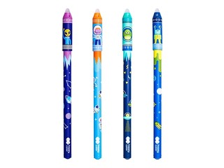 Gēla pildspalva Happy Color Space, dzēšama, 0.5mm, zila tinte