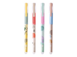 Gēla pildspalva Happy Color Aura, dzēšama, 0.5mm, zila tinte