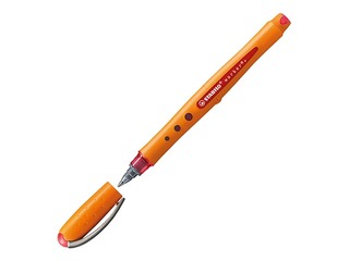 Gēla pildspalva Stabilo worker+ finel, 0.3mm, sarkana