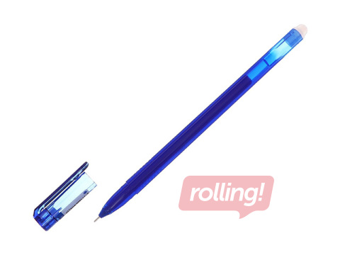 Gēla pildspalva Forpus, trīsstūra, 0.5mm, zila