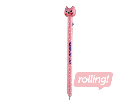 Gēla pildspalva dzēšama Changeable Cat, zila tinte, 0.5mm