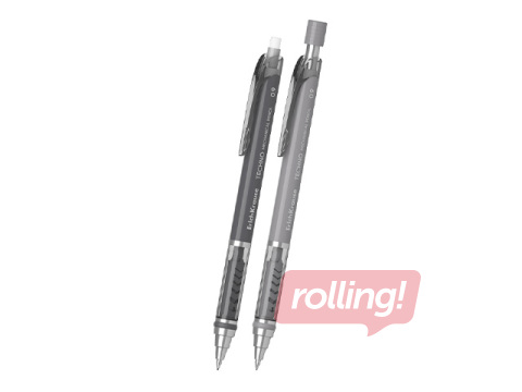 Mehāniskais zīmulis ErichKrause Techno, HB, ar dzēšgumiju, 0.9mm
