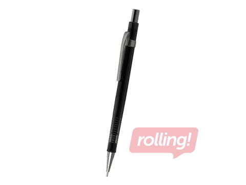 Mehāniskais zīmulis ErichKrause Black Pointer, HB, ar dzēšgumiju, 0.5mm