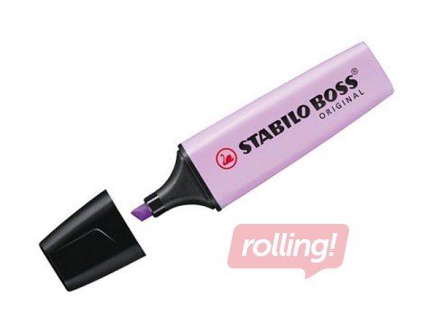 Teksta marķieris Stabilo Boss Original Pastel, violets
