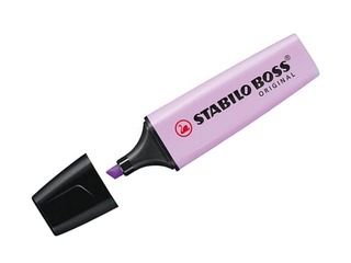 Teksta marķieris Stabilo Boss Original Pastel, violets