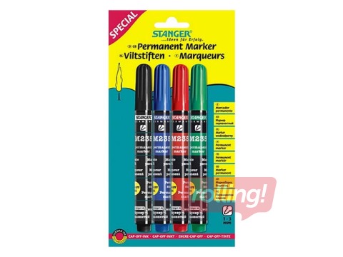 Permanento marķieru komplekts Stanger, M 235, 1-3 mm