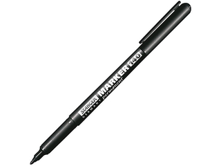 Permanentais marķieris Stanger, M 140, apaļš, melns, 1mm