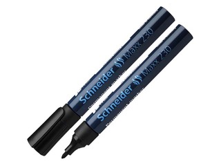 Permanent marker Schneider 230, 1-3 mm, black