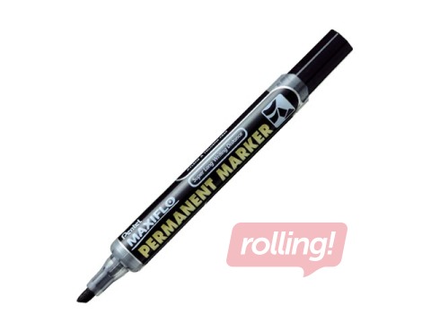 Permanentais marķieris Pentel Maxiflo, slīps, melns, 2-4.5mm