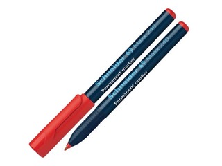 Permanentais marķieris Schneider 240, apaļš, sarkans, 1-2mm