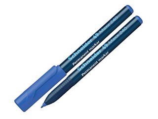 Permanentais marķieris Schneider 240, apaļš, zils, 1-2mm